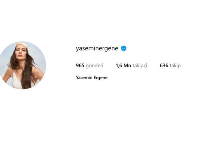 40 yandaki nl isim, sosyal medya profilinde deiiklie gitti. Soyadn Ergene olarak gncelledi.