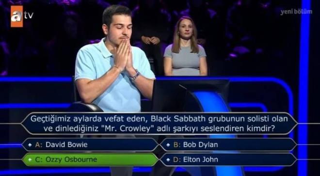 lk sorular kolaylkla yantlayan gen yarmac, 300 bin TL deerindeki 10. sorunun kilidini amaya hak kazand.