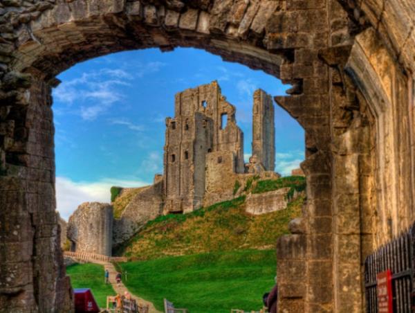 Corfe Kalesi, Dorset - ngiltere