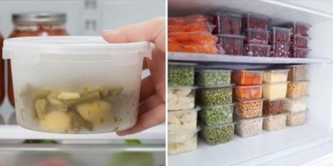 Dondurma ve peynir kabnda yemek saklayanlar dikkat!