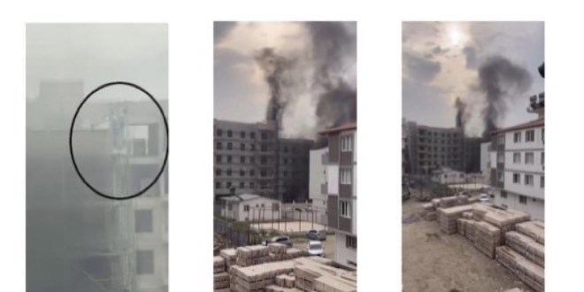 antiyede Korku Dolu Anlar: iler Alevlerin Ortasnda skeleye Snd