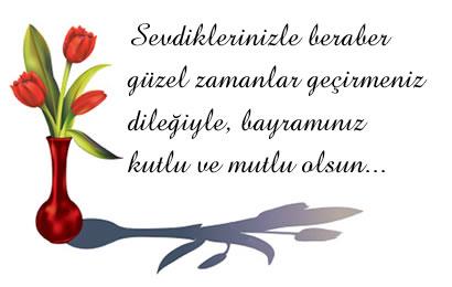 Hayr kaplarnn sonuna kadar ak, kaza ve belalarn bertaraf olduu Kurban Bayram'nn, yaadnz tm sorunlar alp gtrmesi dileiyle...