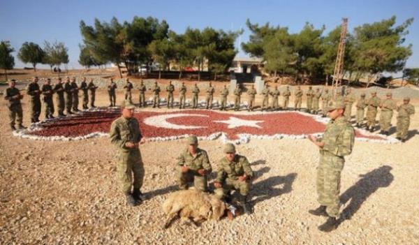 Mardin'nin Kzltepe ilesindeki Suriye snrda bulunan 1. Hudut Takm Karakol Komutanl'na bal blkte grev yapan Mehmetik...