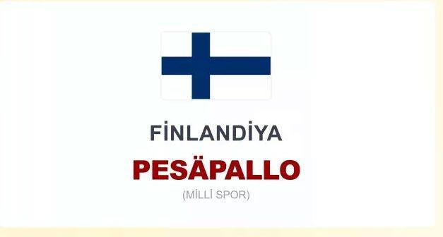 Pespallo, Finlandiya'nn sopal ve top tabanl ulusal sporudur; atc topu dikey olarak yukar frlatr, vurucu sopayla topa vurarak sleri turlamaya alr. Savunma takm topu yakalayarak veya slerde koan oyuncular "out" ederek puan kazanmalarn engeller. Oyun iki devre hlinde ve her devrede birka inning oynanr; ama, rakipten daha ok kou (run) yaparak ma kazanmaktr.