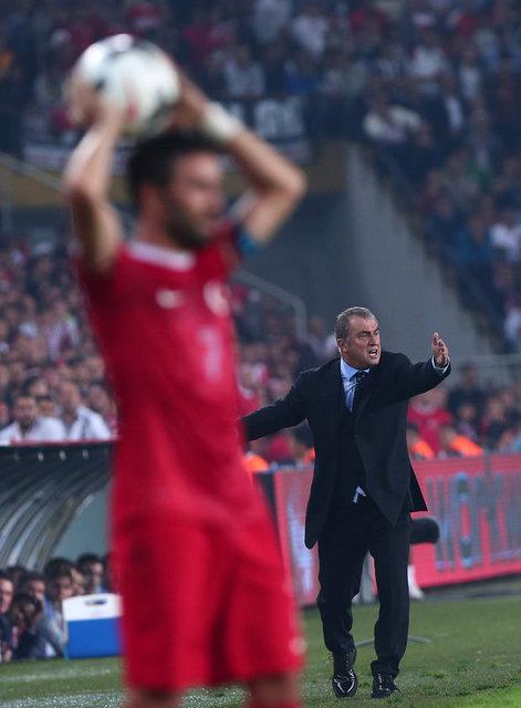 Hollanda karsnda kaan goller Fatih Terim'i adeta ldrtt