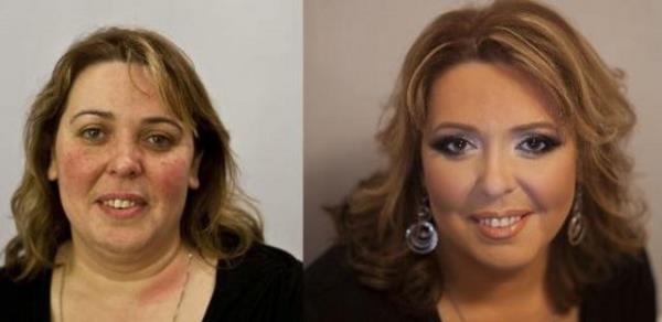 Rus makyaj sanats Vadim Andreev kelimenin tam anlamyla harikalar yaratyor