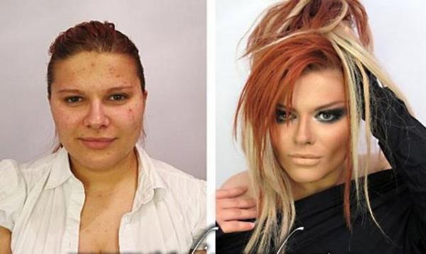 Rus makyaj sanats Vadim Andreev kelimenin tam anlamyla harikalar yaratyor