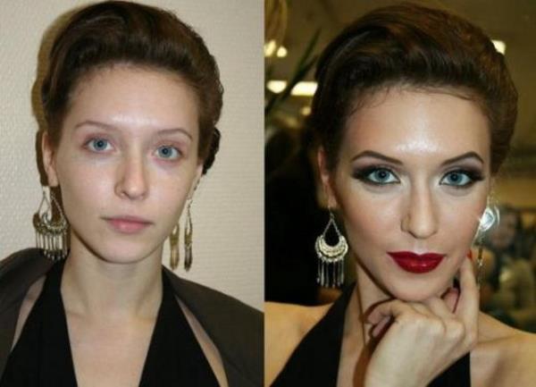 Rus makyaj sanats Vadim Andreev kelimenin tam anlamyla harikalar yaratyor