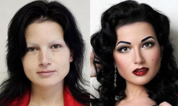 Rus makyaj sanats Vadim Andreev kelimenin tam anlamyla harikalar yaratyor