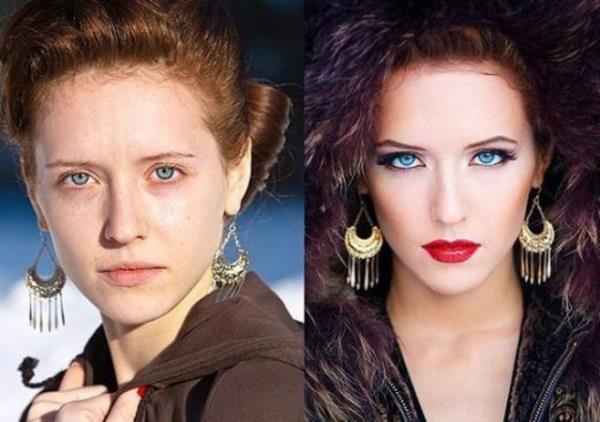 Rus makyaj sanats Vadim Andreev kelimenin tam anlamyla harikalar yaratyor