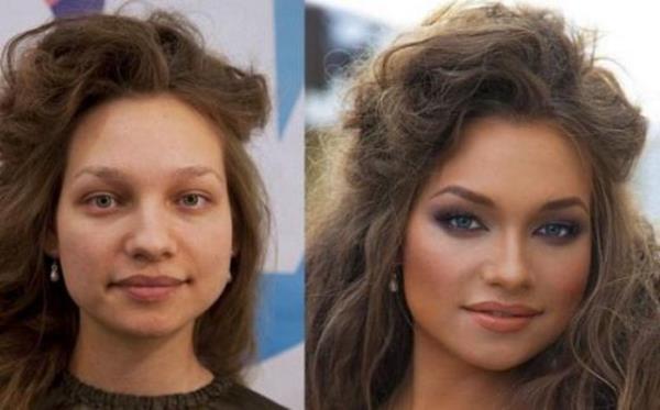 Rus makyaj sanats Vadim Andreev kelimenin tam anlamyla harikalar yaratyor