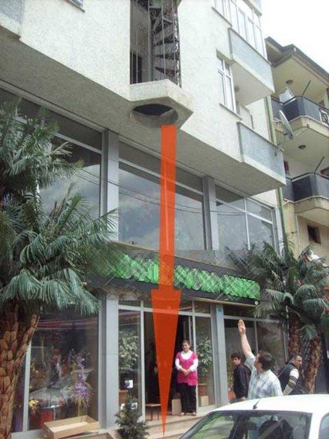 Yangn merdivenini yarm brakmak sadece Karadenizle grebileceiniz bir durum.