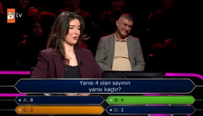 <strong>"C" ��kk� "2" se�ene�inde karar k�lan yar��mac�, sonucu g�r�nce ise b�y�k bir �ok ya�ad�.</strong>