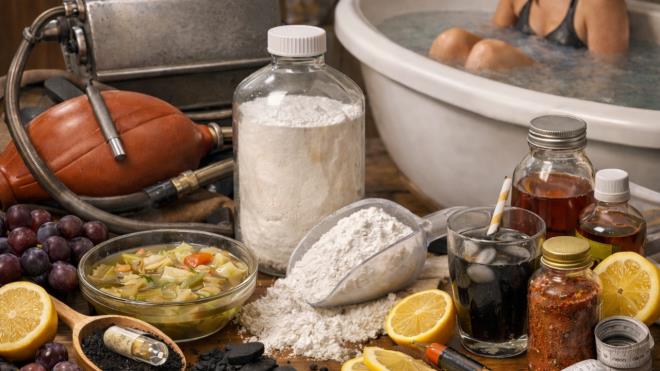 Bayramlar, tatiller ve a��r� t�ketim d�nemlerinin ard�ndan bir�ok ki�i v�cudunu "s�f�rlamak" i�in detoks ve oru� k�rlerine y�neliyor. Oysa bu al��kanl�k yeni de�il. Antik M�s�r'dan Viktorya d�nemine, Hollywood y�ld�zlar�ndan TikTok trendlerine kadar uzanan uzun bir ge�mi�i var.<strong>Kleopatra'n�n ek�i e�ek s�t� banyolar�, Dr. Kellogg'un yo�urt lavmanlar� ve kanseri iyile�tirdi�i iddia edilen �z�m k�rleri bu aray���n en bilinen �rnekleri aras�nda.</strong>