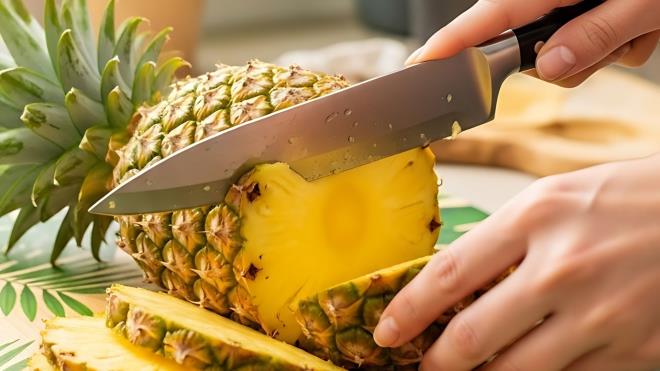 <p><strong><span>ANANASIN SA�LI�A 10 �NEML� FAYDASI</span></strong></p><p><strong>1. Kalp sa�l���n� destekleyebilir</strong></p><p>🍍D�zenli ananas t�ketimi, kalp sa�l���n� korumaya yard�mc� olabilir. Vitamin, mineral ve antioksidan a��s�ndan zengin olan ananas�n, hayvanlar �zerinde yap�lan baz� �al��malarda kolesterol seviyelerini dengeleyici etkiler g�sterdi�i g�r�lm��t�r.</p><p>🍍Ayr�ca ananasta bulunan bromelain enziminin, kalp hastal�klar�yla ili�kilendirilen iltihab� azaltmaya katk� sa�layabilece�i belirtilmektedir. Ancak bu etkilerin insanlarda netle�mesi i�in daha fazla ara�t�rmaya ihtiya� vard�r.</p>