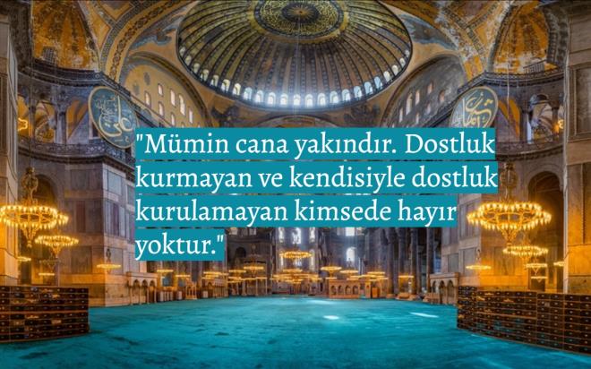 Eb� H�reyre'den (RA) nakledildi�ine g�re, Hz. Peygamber (SAV) ��yle buyurmu�tur: