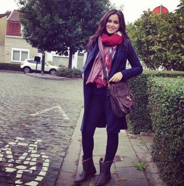 Volkan Demirel'in ei Zeynep Sever Demirel ise Belika'ya gitti.