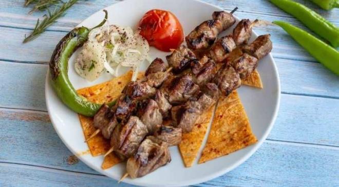 <strong>�i� kebap - Souvlaki</strong>