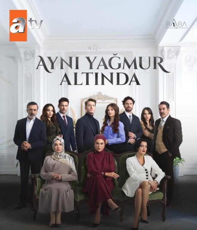Son d�nemin en g��l� oyuncu kadrolar�ndan birine sahip olan atv'nin "Ayn� Ya�mur Alt�nda" dizisi ekrana veda ediyor.