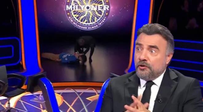 <span><em><strong>Kim Milyoner Olmak �ster yar��mas�na kat�lan Japon yar��mac� yapt��� hareketle hem sunucu Oktay Kaynarca'y� hem de izleyenleri �a��rtt�.�</strong></em></span>