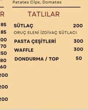 <span><strong>�KON�K SAHNEN�N S�TLACI ARTIK GER�EK!</strong></span><strong>Pop�lerli�in artmas�yla birlikte bir i�letme de bu ilgiyi f�rsata �evirerek men�s�ndeki s�tlaca <em><span style="color:#800080">"Oru� Eleni izdiva� s�tlac�"</span></em> ad�n� verdi.</strong>
