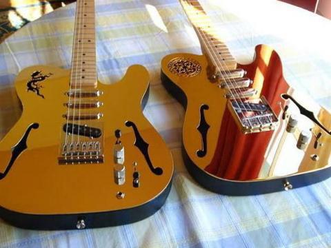 <p><b>Altn gitar</b></p>  Jhoseph King tarafndan tasarlanan bu gitarlar 18 ayar altn ile kapl ve fiyatlar 1 milyon dolar civar. Bir Rockstar iin para deil tabii.