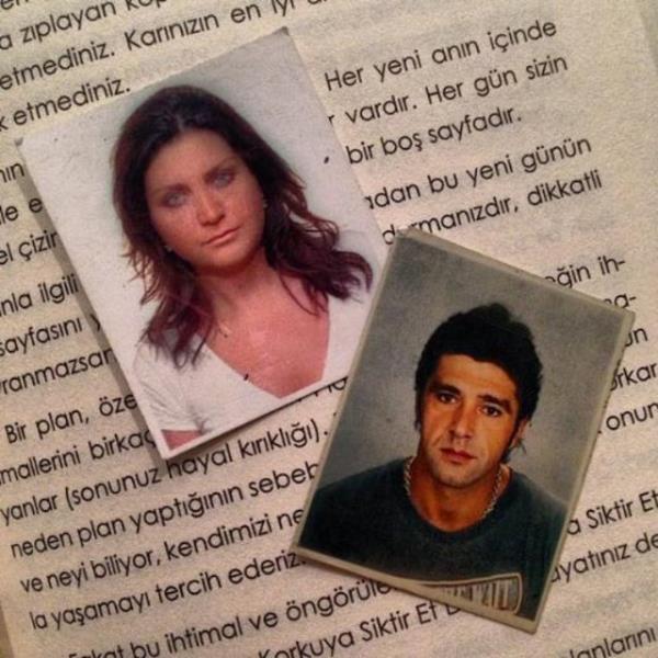 ENGN CAN URAL Kitap arasndan kan vesikalklar... zledim sizi...