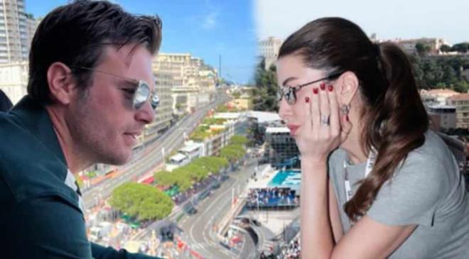 �nl� oyuncu K�van� Tal�tu� ve e�i Ba�ak Dizer, Monaco Grand Prix hafta sonunda Formula 1 paddockundaki g�r�nleri viral oldu. Dizer'in e�iyle birlikte trib�nden payla�t��� o heyecan dolu g�r�nt�ler sosyal medyay� sallad�.