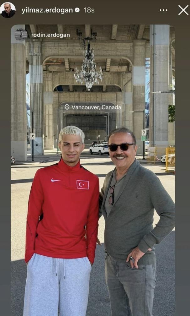 �imdilerde 17 ya��nda olan Rodin Erdo�an, son d�nemde �zellikle futbol kariyerine y�nelik hedefleriyle g�ndeme geliyor. Ge�en y�l yapt��� a��klamada profesyonel futbolcu olmak istedi�ini belirten Rodin, bu y�ndeki �al��malar�n� s�rd�rd���n� ifade etmi�ti.