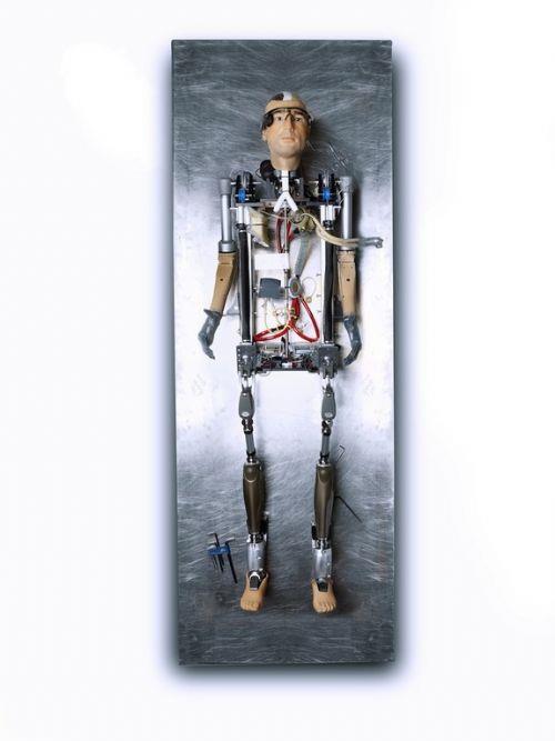 <p><b>NSAN GB GRYOR</b></p>   Walker, biyonik adam altran programn, biyonik adam hakkndaki tek sorun olduunu belirtti. Walker, esprili bir ekilde, "13 yandaki mark bir Ukraynal ocuu temsil ediyor" dedi. nsan beynini taklit eden bir beyne sahip olan biyonik adam, ABD'nin Second Sight irketi tarafndan gelitirilen retina protezi sayesinde gryor. Biyonik adamn surat ise mucitlerinden Meyer'n taklidi. Meyer, ilk grd zaman biyonik taklidinin "tuhaf geldiini" belirtti.