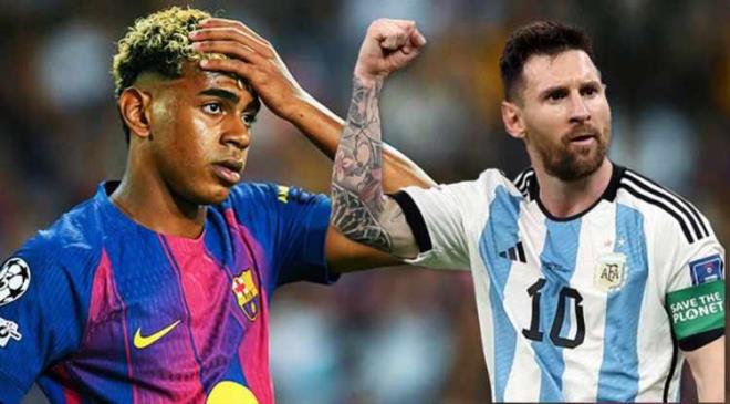 <span><em><strong>2007 y�l�nda Lionel Messi'nin k�vette y�kad��� bebek olarak haf�zalara kaz�nan Lamine Yamal, y�llar sonra 2026 FIFA D�nya Kupas� finalinde idol� Messi'nin Arjantin'ine rakip olmaya haz�rlan�yor.</strong></em></span>