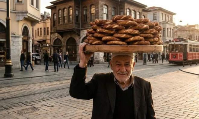 T�rk kahvalt�s�n�n vazge�ilmezlerinden olan, sokak lezzetlerinin bir numaras� simit zorlu bir lezzet s�nav�na girdi.