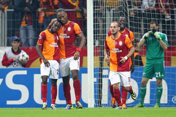 <b>La Gazetta Della Sport:</b> Galatasaray Melo, Sneijder ve Drogba'nn golleriyle kazand, Juventus'u geti.