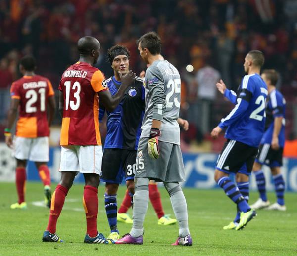 Galatasaray'n Kopenhag' 3-1 yendii ma Avrupa basnnda geni yer buldu.
