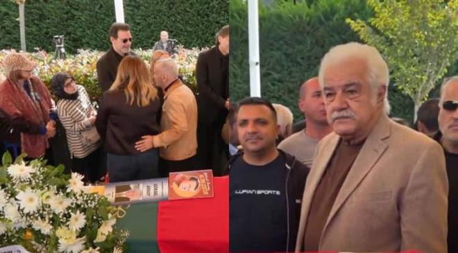G�ksel Arsoy’un cenazesine kat�lan Serdar G�khan, t�ren s�ras�nda kendisinden foto�raf �ektirmek isteyenlere tepki g�sterdi. Foto�raf talepleri nedeniyle cenaze namaz�na kat�lamad���n� s�yleyen usta oyuncu, “�mam konu�maya ba�lam�� derdi foto�raf” s�zleriyle sitem etti.