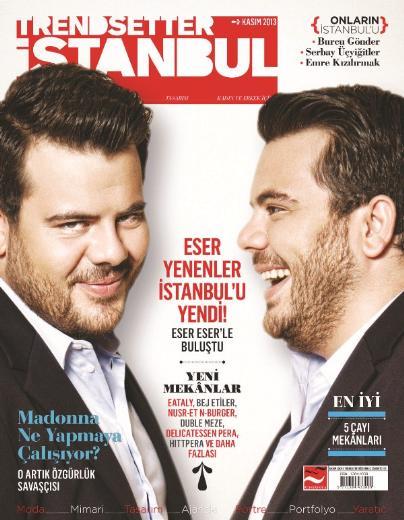 u an "3 Adam" adl bir gece ovu yapyor, "Yetenek Sizsiniz"de jri yesi ve reklam kuann da sevilen yz. Eser Yenenler, macerasn Trendsetter stanbul'a anlatt.