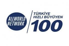 AllWorld Network ile TOBB'un nclnde ve TEPAV'n desteiyle Trkiye'nin en hzl byyen irketlerine kresel lekte dikkat ekmek iin yrtlen "Trkiye 100 Projesi"nin kazananlar akland.