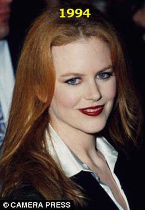 Hollywood'un en gzel aktristlerinden Nicole Kidman'n 20 yllk deiimi haber oldu.