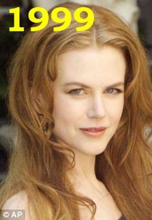 Hollywood'un en gzel aktristlerinden Nicole Kidman'n 20 yllk deiimi haber oldu.