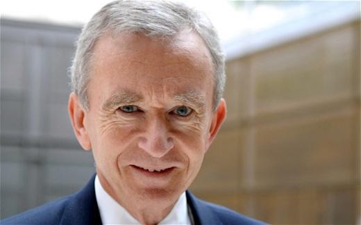 <p><b>54.Bernard Arnault, </b></p>  LVMH Moet Hennessy Louis Vuitton Bakan ve CEO'su
