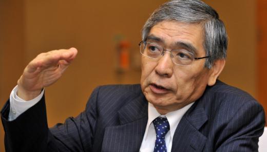 <p><b>39.Haruhiko Kuroda, </b></p>  Japonya Merkez Bankas Bakan