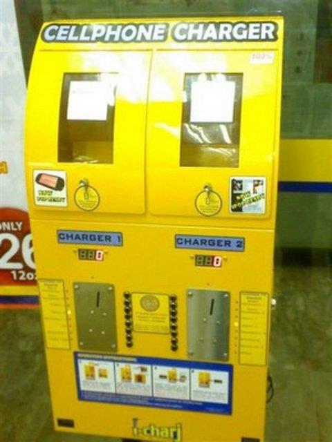 Cep Telefonu arj Edici Otomat Makinas