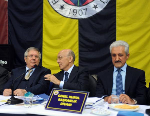 Fenerbahe Bakan, bu kongrede de 2 bin 824 oy ald.