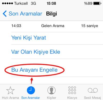 <p><b>Sapklara kt haber!</b></p>  Cep telefonlar, insanlarn zellikle de kadnlarn hayatn kolaylatrd kadar bazen zorlatrabiliyor da. stemediiniz kiiler mesaj veya arama yoluyla huzurunuzu ve sizi ayr kelere kolayca yollayabiliyor. Daha ok Android app'lerde grdmz bir zellik iOS 7 ile iletim sisteminin iine girmi durumda. Arama yapan, mesaj atan, Facetime ile darlayan kiileri ayarlar sayfasndan kolayca bloklamak artk mmkn.