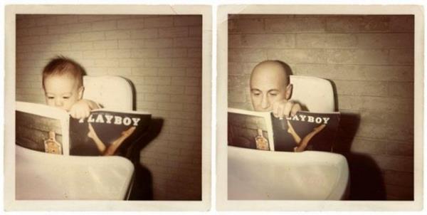 Sosyal medyada yeni trend: Bu kez kullanclar ocukluk fotoraflarnda verdii pozun birebir aynsn yllar sonra veriyor. Bylelikle ortaya ilgin kareler kyor...