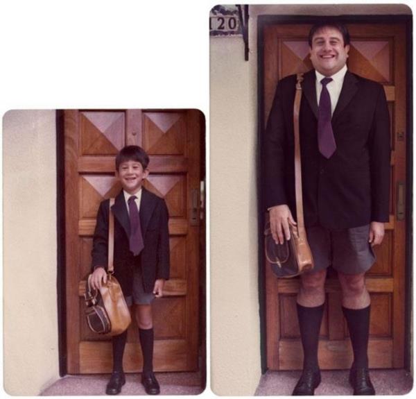 Sosyal medyada yeni trend: Bu kez kullanclar ocukluk fotoraflarnda verdii pozun birebir aynsn yllar sonra veriyor. Bylelikle ortaya ilgin kareler kyor...