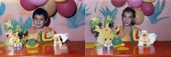 Sosyal medyada yeni trend: Bu kez kullanclar ocukluk fotoraflarnda verdii pozun birebir aynsn yllar sonra veriyor. Bylelikle ortaya ilgin kareler kyor...