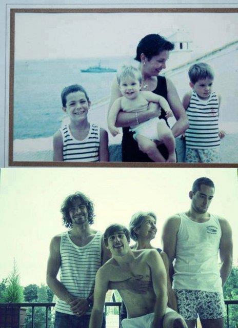 Sosyal medyada yeni trend: Bu kez kullanclar ocukluk fotoraflarnda verdii pozun birebir aynsn yllar sonra veriyor. Bylelikle ortaya ilgin kareler kyor...