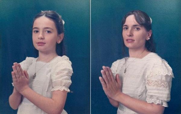 Sosyal medyada yeni trend: Bu kez kullanclar ocukluk fotoraflarnda verdii pozun birebir aynsn yllar sonra veriyor. Bylelikle ortaya ilgin kareler kyor...