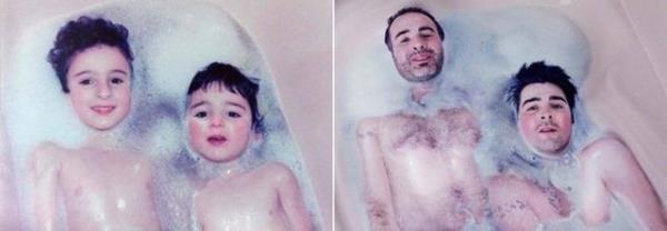 Sosyal medyada yeni trend: Bu kez kullanclar ocukluk fotoraflarnda verdii pozun birebir aynsn yllar sonra veriyor. Bylelikle ortaya ilgin kareler kyor...